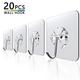 10/20Pcs Transparent Strong Self Adhesive Door Wall Hangers Hooks Suction Heavy Load Rack Cup Sucker for Kitchen Bathroom