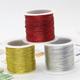 Gold Silver Red Cord Thread Cord String Strap Ribbon Rope Tag Line Making No-slip Clothing Deco