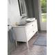 Beverly Painted vanity unit | ceramic basin | countertop | any colour