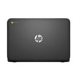 Restored HP Chromebook 14 G3 11.6-inch Intel Celeron N2840 2GB 16GB SSD Storage Google Chrome OS Notebook Laptop AW-CM389NF (Black)- Renewed