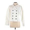 American Living Denim Jacket: White Jackets & Outerwear - Women's Size Medium