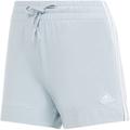 ADIDAS Damen Shorts Essentials Slim 3-Streifen, Größe S in Grau