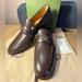 Gucci Shoes | Gucci Leather Loafers With Interlocking G Size 9.5 | Color: Brown | Size: 9.5