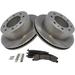 2016-2019 Chevrolet Suburban 3500 HD Rear Brake Pad and Rotor Kit - TRQ BKA36470