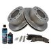 2016-2019 Chevrolet Suburban 3500 HD Rear Brake Pad and Rotor Kit - TRQ BKA37060