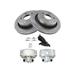 2011-2018 Ram 1500 Rear Brake Pad Rotor and Caliper Set - TRQ