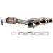 2004-2015 Nissan TITAN Front Right Exhaust Manifold with Integrated Catalytic Converter - TRQ EXA46135