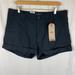 Levi's Shorts | Levi's Women's Ribcage Utility Denim Shorts Black $79.50 Msrp Size 34 | Color: Black | Size: 34