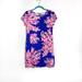 Lilly Pulitzer Dresses | Lilly Pulitzer Marlowe Dress - Brilliant Blue It's Electric | Color: Blue/Pink | Size: S