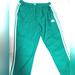 Adidas Pants | Adidas Tiro19 Training Aeroready Jogger Xl Men's Sweatpants Green/White Stripes | Color: Green/White | Size: Xl
