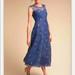 Anthropologie Dresses | Bhldn Anthropologie Sara Emanuel Blue Presley Maxi Dress | Color: Blue/Tan | Size: 8
