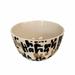 Anthropologie Dining | Kate Roebuck For Anthropologie Haha Cereal Bowl | Color: Black/Gold | Size: Os