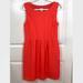 J. Crew Dresses | J. Crew Coral Mini Fit & Flare Mini Dress | Color: Orange/Red | Size: 10