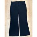 J. Crew Jeans | J.Crew Navy 3/4 Blue Flare Dress Pants Size 0 | Color: Blue | Size: 0