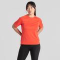 Craghoppers Women's Dynamic Pro Short Sleeve T-Shirt Rose Coral