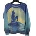 Disney Tops | Disney M Medium Tee Shirt Ariel Little Mermaid Womens Long Sleeve Blue Crew Neck | Color: Blue | Size: M