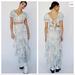 Free People Dresses | Free People Petal Set Skirt And Top Size 4 Nwt | Color: Blue/White | Size: 4