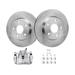 2008-2014 Scion xD Front Brake Rotor and Caliper Set - Detroit Axle