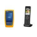 FLUKE networks Kabel- und Netzwerktester LIQ-100 & AVM FRITZ!Fon C6 Black DECT-Komforttelefon schwarz, deutschsprachige Version