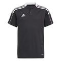 adidas Unisex Kids Tiro21 Y Polo Shirt, Black, 11 Years UK