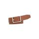 Ledergürtel TOMMY HILFIGER "JEANS BUCKLE 3.5" Gr. 115, braun (tan) Damen Gürtel Ledergürtel