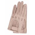 Lederhandschuhe GRETCHEN "Womens Peccary Driving Gloves" Gr. 7, beige Damen Handschuhe Fingerhandschuhe