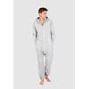 Jumpsuit MONIZ, Baby, Gr. M, EURO-Größen, grau (hellgrau), 80% Baumwolle, 20% Polyester, casual, Langarm, Overalls Jumpsuit, mit kuscheligem Komfort