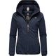 Winterjacke RAGWEAR "Dizzie Winter" Gr. S (36), blau (graublau) Damen Jacken Winterjacken