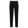 Stoffhose BRÜHL "Milano II", Herren, Gr. 27, Untersetzte Größen, schwarz, 78% Baumwolle, 21% Polyester, 1% Elasthan, unifarben, casual, lang, Hosen, in Stretch-Denim