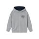 Sweatshirt NAME IT "NKMBATOOL LS SWE CARD UNB PB" Gr. 158 (164), grau (grey melange) Jungen Sweatshirts