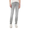 Slim-fit-Jeans MARC O'POLO DENIM "aus Organic Cotton-Mix", Damen, Gr. 26, Länge 32, every day grau wash, Obermaterial: 92% Baumwolle, 6% Elastomultiester, 2% Elasthan, unifarben, casual, slim fit lang, Jeans