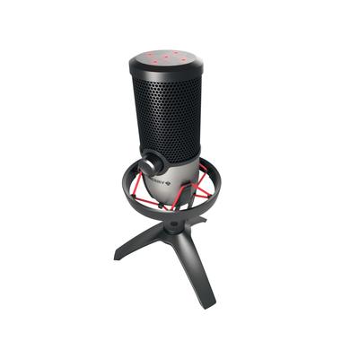 CHERRY Streaming-Mikrofon "UM 6.0 ADVANCED" Mikrofone silberfarben (silber, schwarz) Mikrofone