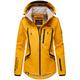 Softshelljacke MARIKOO "Mount-Cho-Oyu" Gr. S, gelb (amber yellow) Damen Jacken Softshelljacken