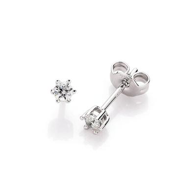 Paar Ohrstecker SMART JEWEL "Zirkonia in Krappenfassung, Silber 925" Gr. 1,5, silber, Ohrringe, Damen, ca. Ø 5mm, Silber 925 (Sterlingsilber) Image