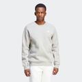 Sweatshirt ADIDAS ORIGINALS "ESSENTIAL CREW" Gr. L, grau (medium grey heather) Herren Sweatshirts