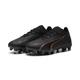 Fußballschuh PUMA "ULTRA MATCH FG/AG" Gr. 47, schwarz (puma black, copper rose) Schuhe Fußballschuhe