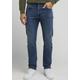 Slim-fit-Jeans LEE "Extrem Motion Slim" Gr. 42, Länge 32, blau (marset) Herren Jeans Slim Fit