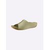 Pantolette CASUAL LOOKS, Damen, Gr. 40, grün (pistazie), Glattleder, modisch, Schuhe