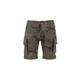 Shorts ALPHA INDUSTRIES "ALPHA Men - Crew Short Camo" Gr. 36, Normalgrößen, grün (dark olive camo) Herren Hosen Shorts