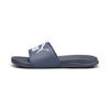 Badesandale PUMA "POPCAT 20", Gr. 42, blau (inky blau, puma weiß), Synthetik, sportlich, Schuhe