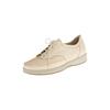 Schnürschuh NATURAL FEET "Paris XL", Damen, Gr. 36, beige, Leder, Synthetik, elegant, Schuhe, mit bequemer Laufsohle