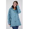 Regenmantel DEPROC ACTIVE "ANKERGLUTTRAUM WOMEN", Damen, Gr. 44 (L), blau (hellblau), Obermaterial: 100% Polyurethan; Futter: 100% Polyesteru201c, casual, Langarm mit Druckknopf, Mäntel, auch in Großen Größen erhältlich