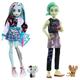 Monster High Frankie Puppe - Elektrisierende Mode & HHK56 - bewegliche Deuce Gorgon Puppe