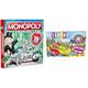 Monopoly & Hasbro Das Spiel des Lebens, Brettspiel für die ganze Familie für 2 – 4 Spieler, für Kinder ab 8 Jahren, enthält Bunte Stifte