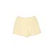 Jennifer Lopez Dressy Shorts: Ivory Solid Bottoms - Women's Size 6