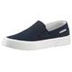 Slip-On Sneaker TOMMY JEANS "TJM SLIP ON CANVAS COLOR" Gr. 43, blau (dunkelblau) Herren Schuhe Slipper