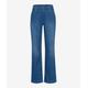 Röhrenjeans BRAX "Style MAINE" Gr. 40, Normalgrößen, grau (stein) Damen Jeans Röhrenjeans