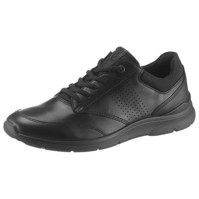 Schnürschuh ECCO "Irving", Herren, Gr. 39, schwarz, Leder, sportlich, Schuhe, Freizeitschuh, Halbschuh, Schnürschuh mit 