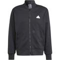 ADIDAS Herren Jacke adidas Embroidery Doubleknit, Größe M in Grau