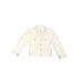 Gap Denim Jacket: Ivory Solid Jackets & Outerwear - Kids Boy's Size Medium